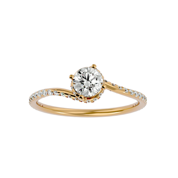 Aura Solitaire Ring