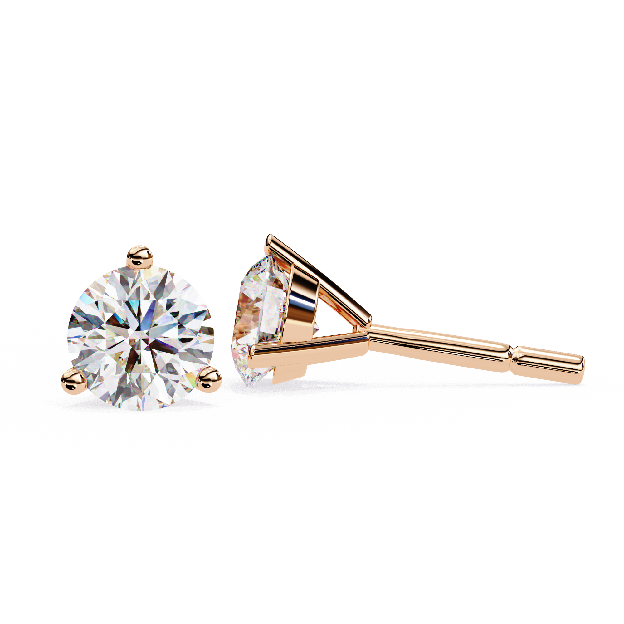 Celia Solitaire Earring