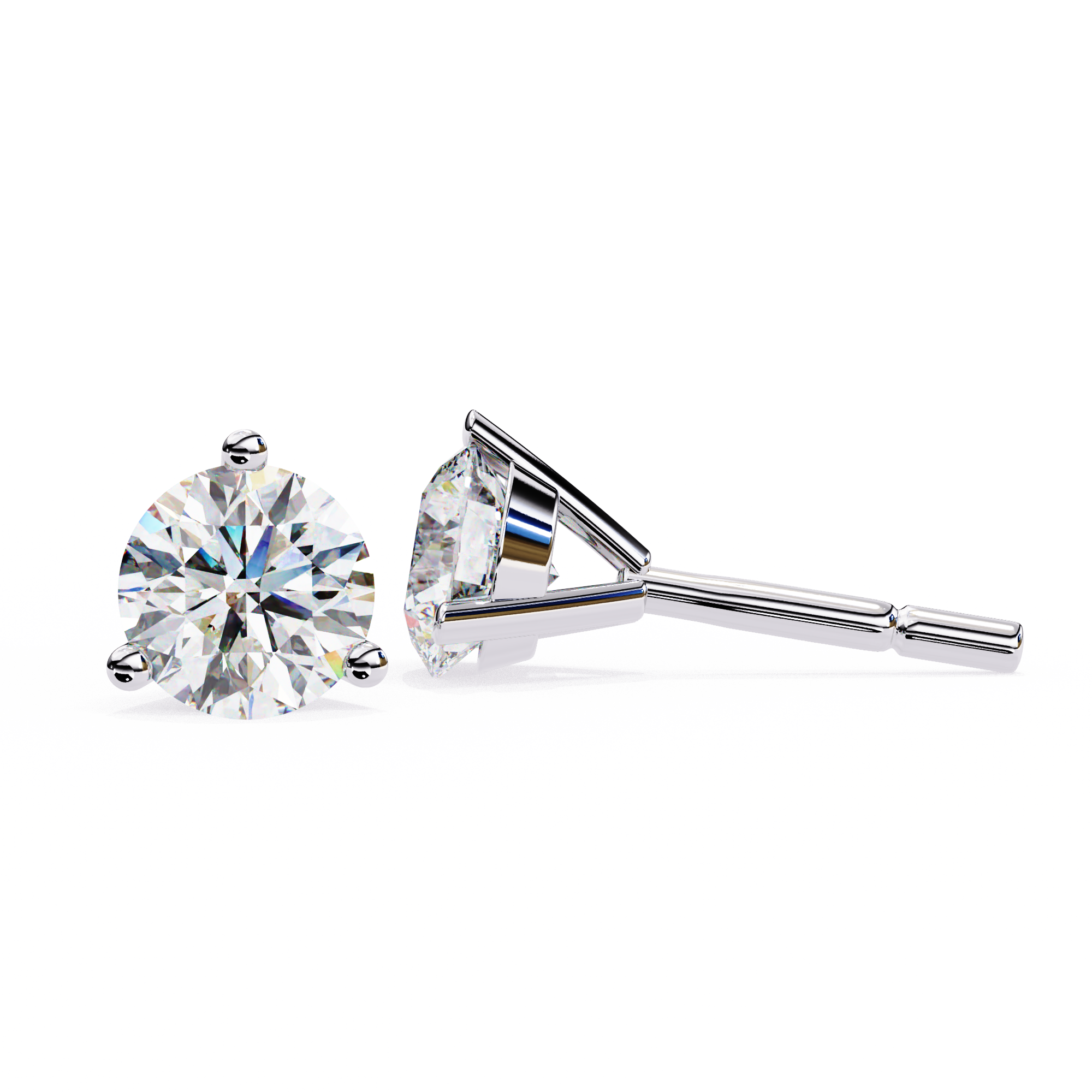 Celia Solitaire Earring