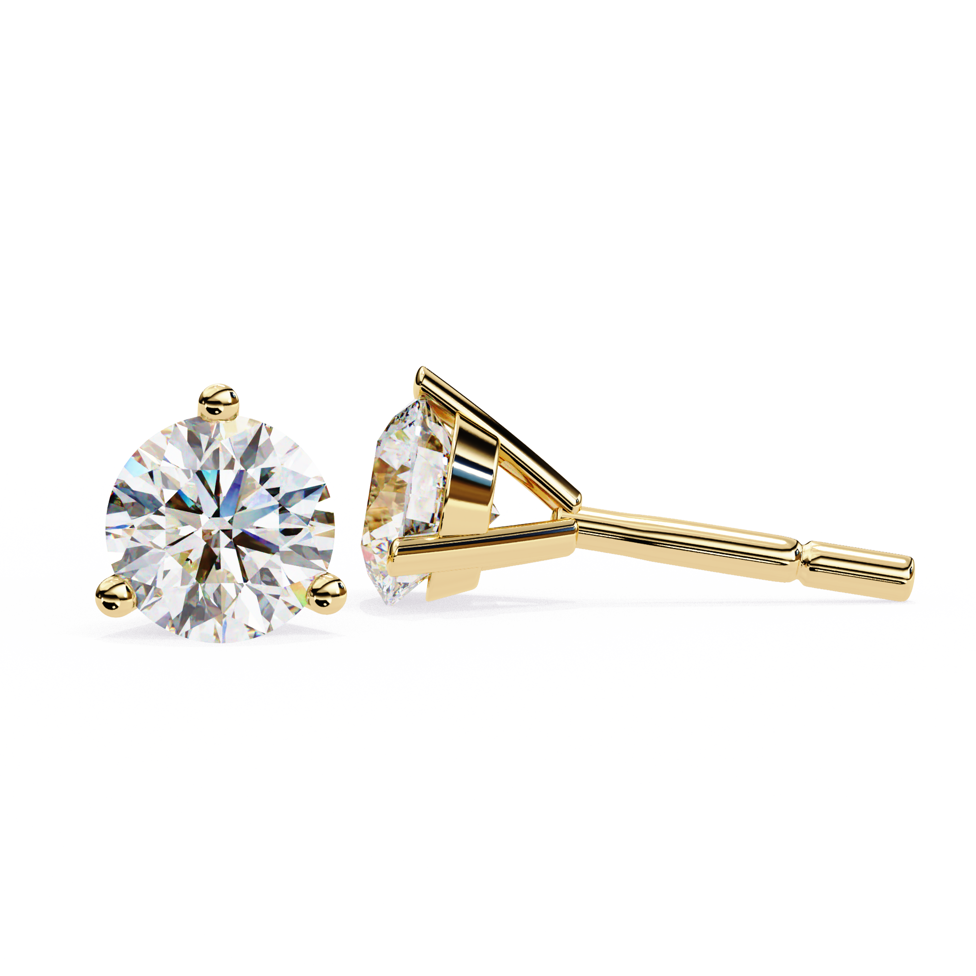 Celia Solitaire Earring