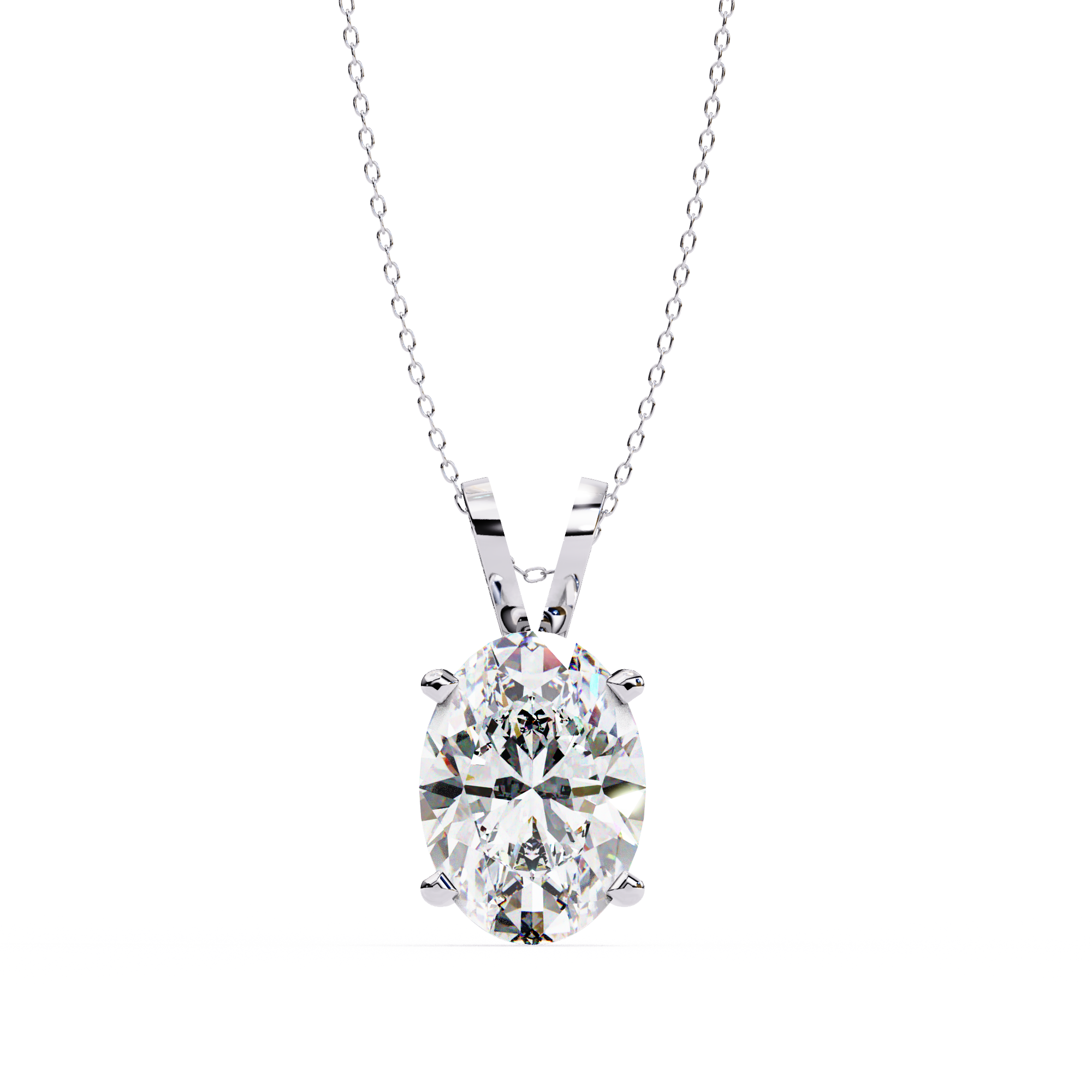 Ava Solitaire Pendant