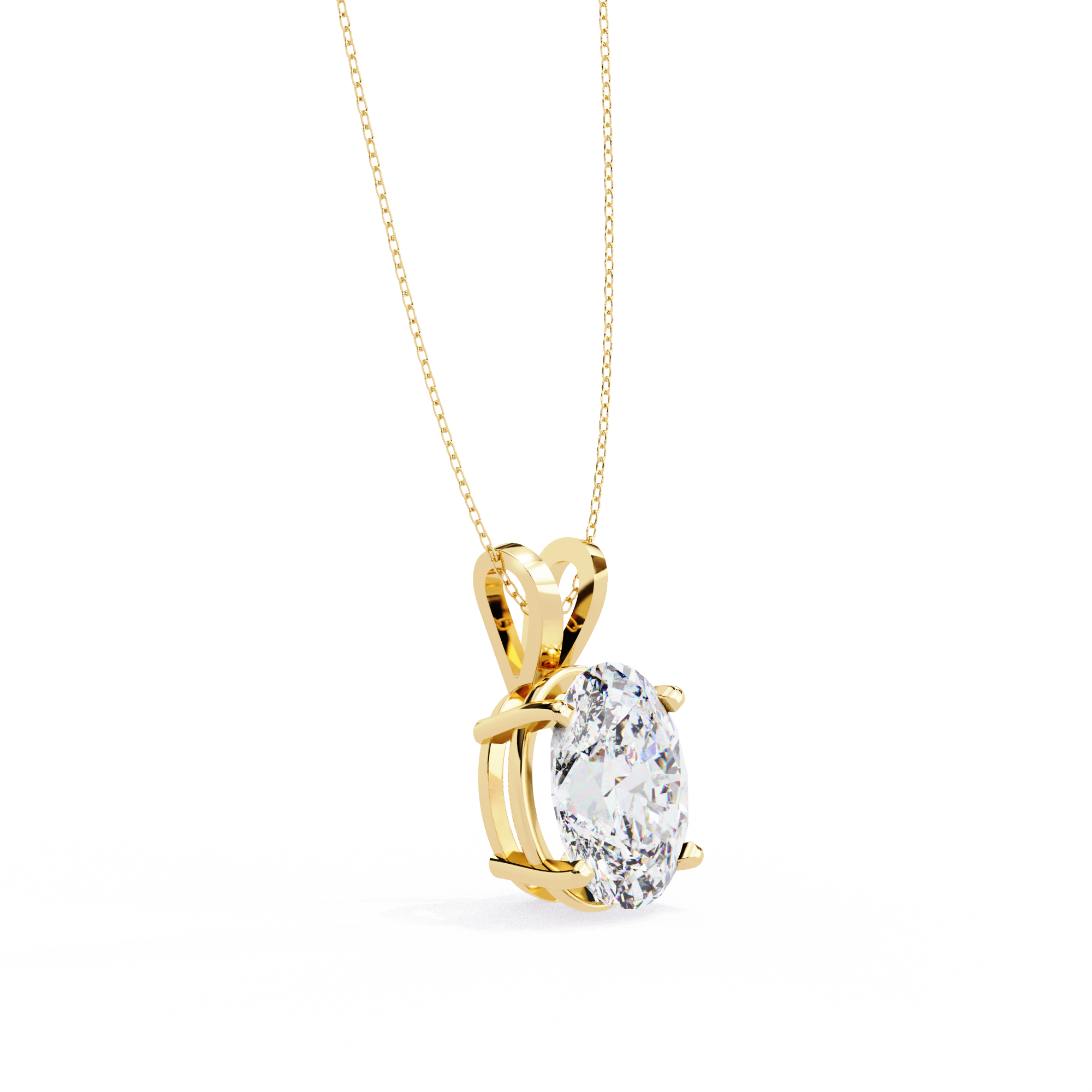 Ava Solitaire Pendant