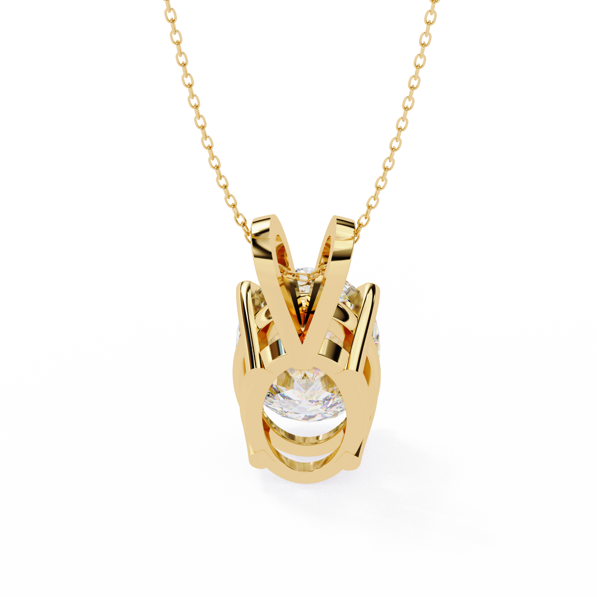 Ava Solitaire Pendant