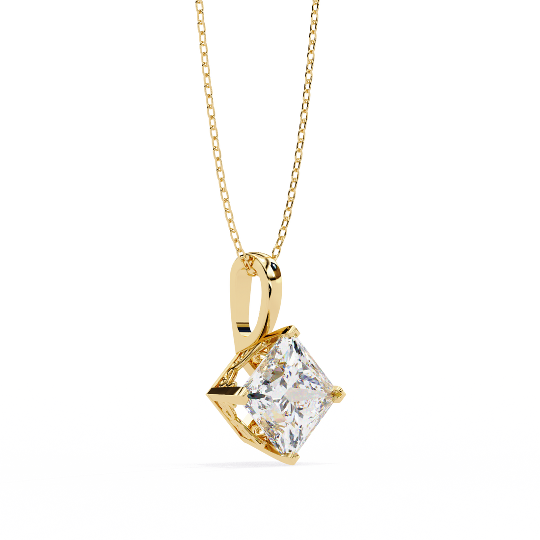 Elizabeth Solitaire Pendant