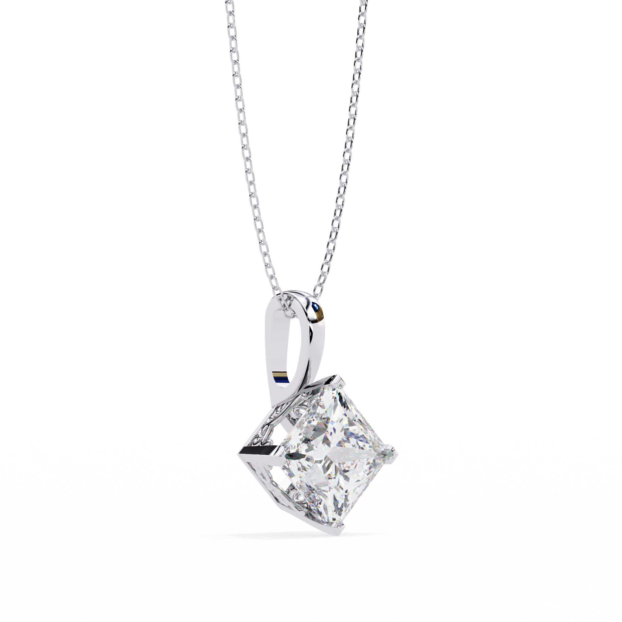 Elizabeth Solitaire Pendant