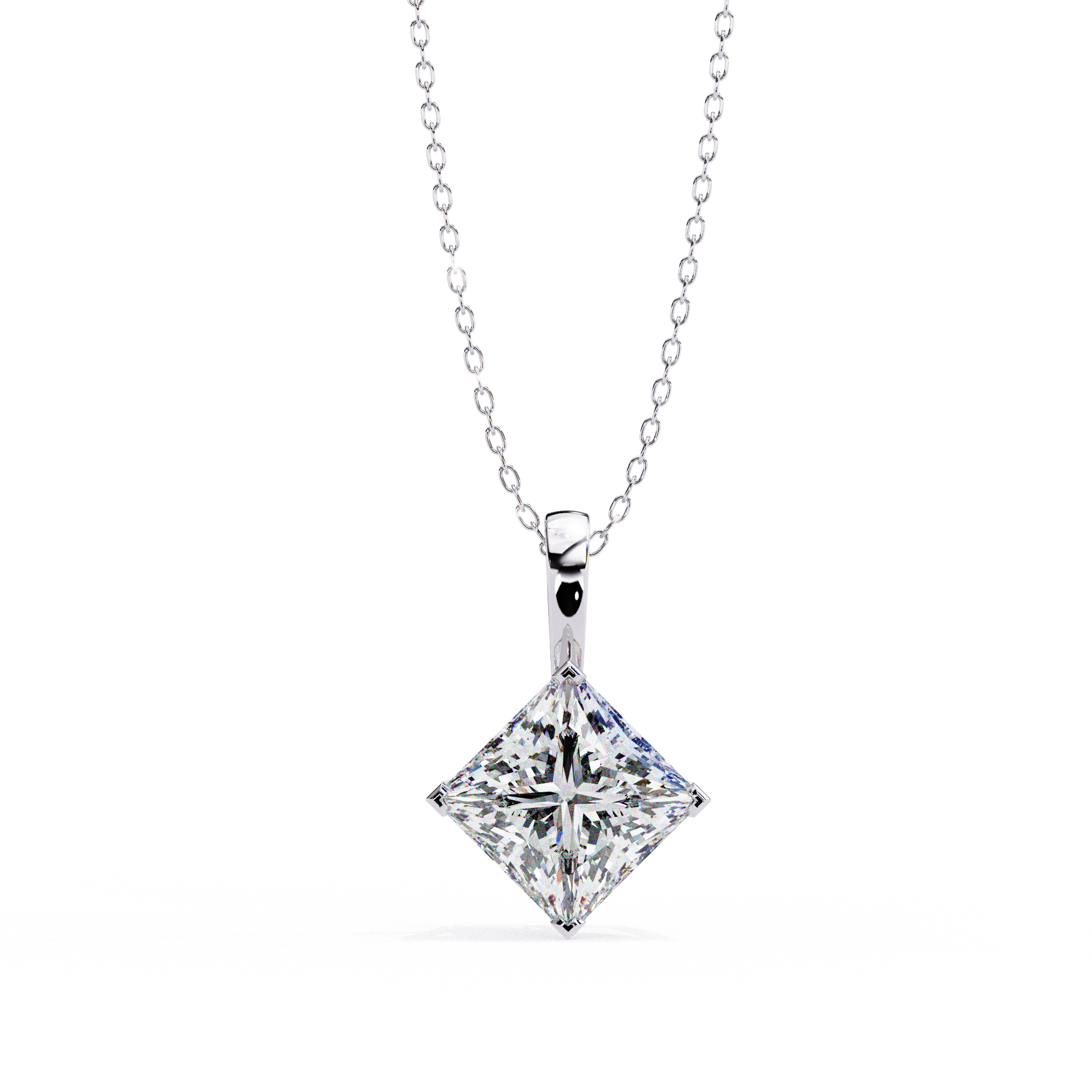 Elizabeth Solitaire Pendant