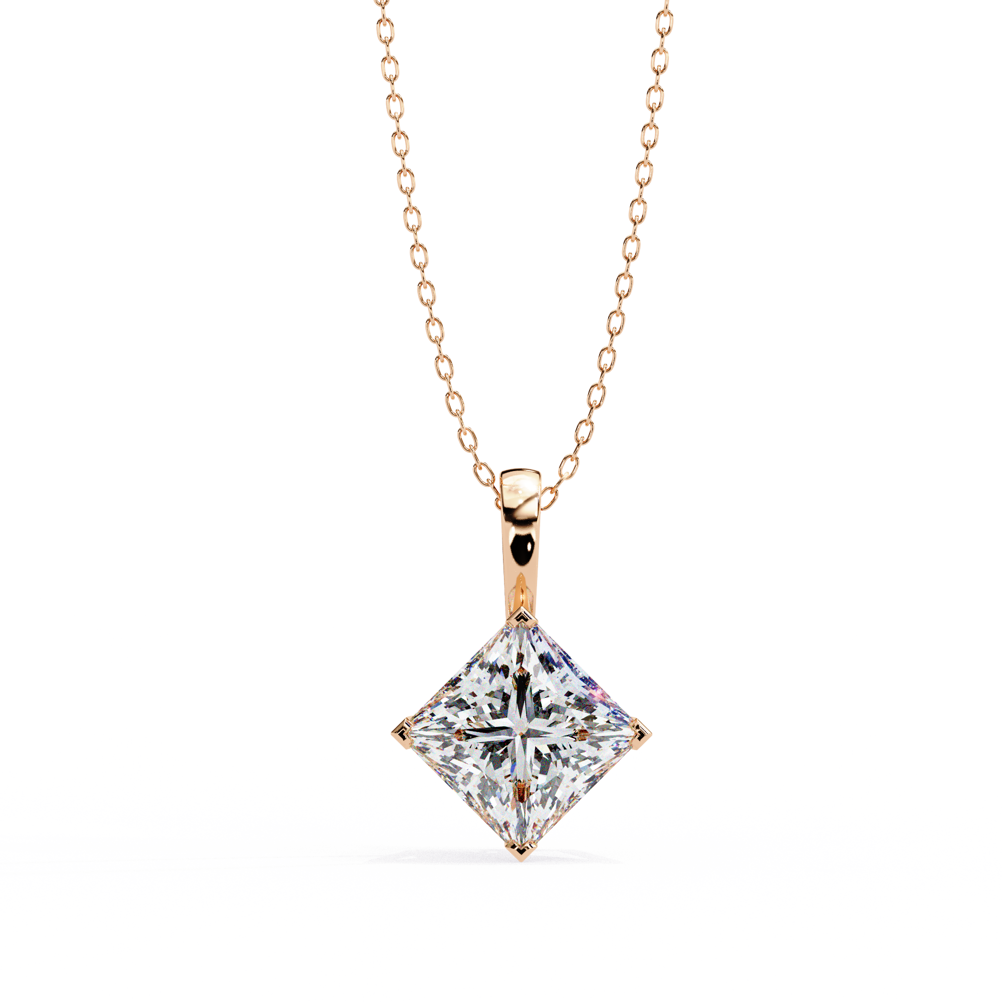 Elizabeth Solitaire Pendant