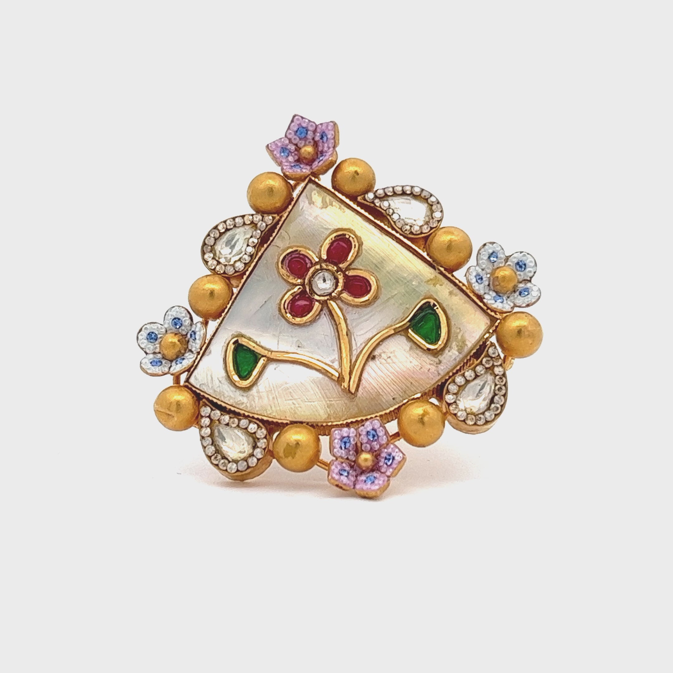 Veda Gold Ring