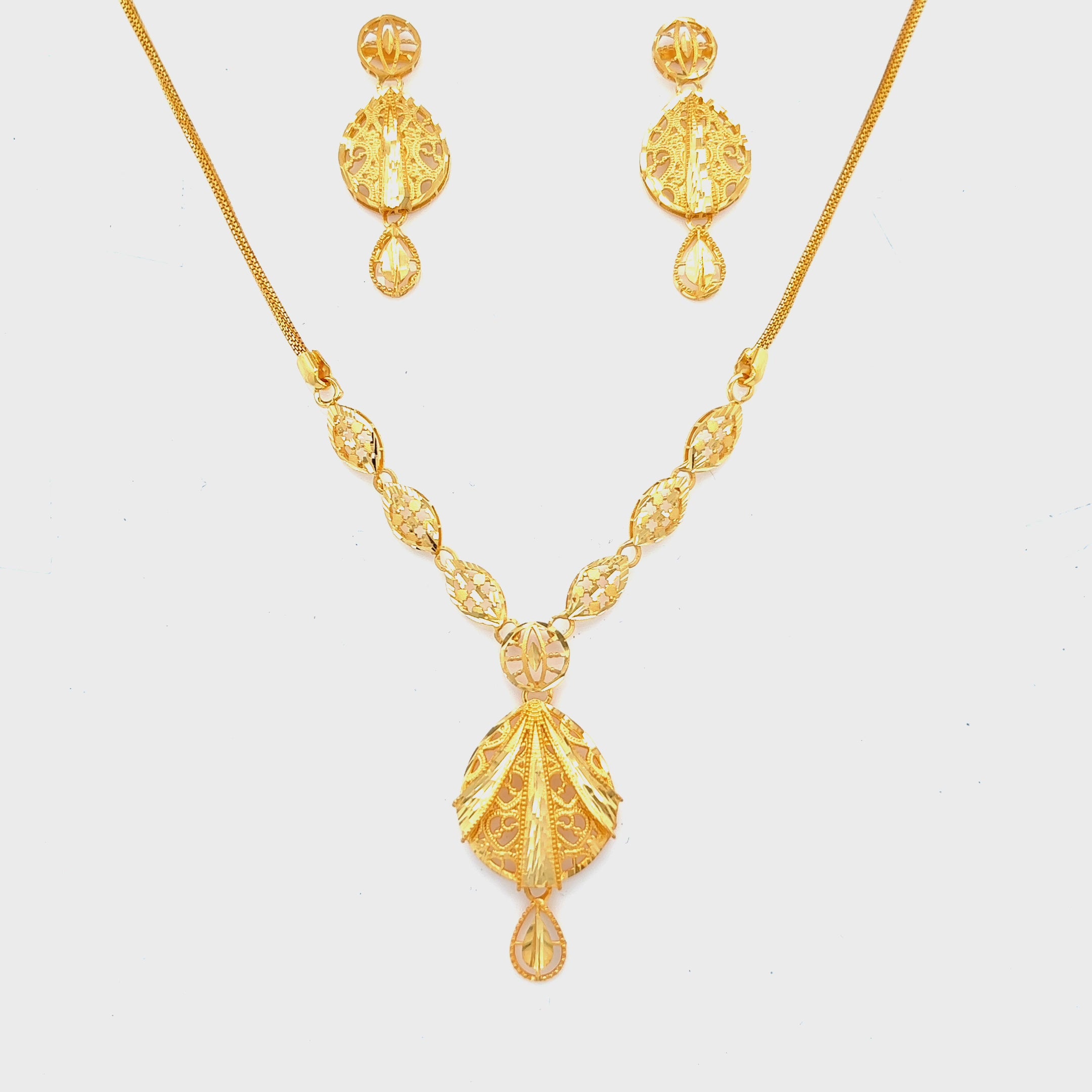 Gayana Gold Necklace Sets