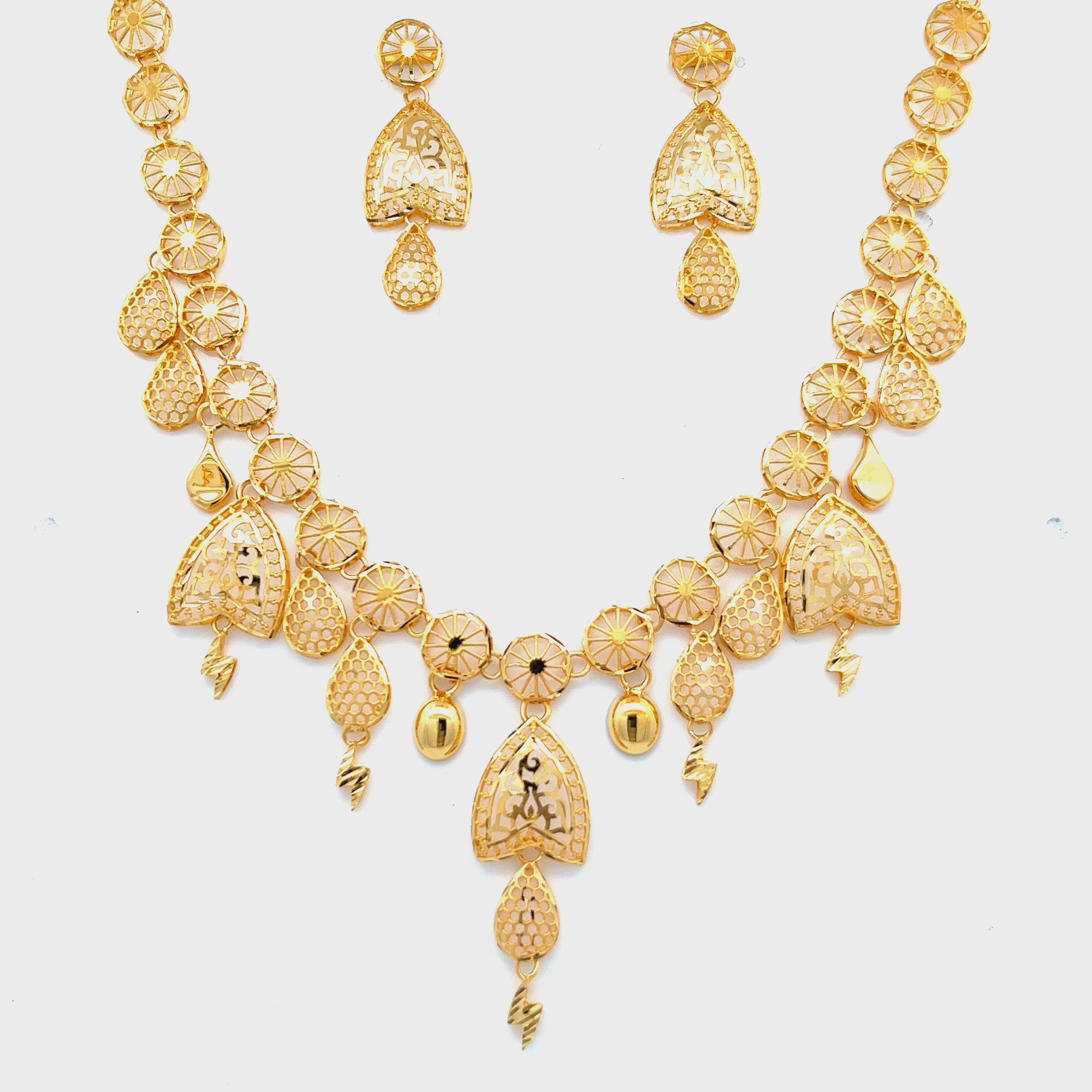 Raha Gold Necklace