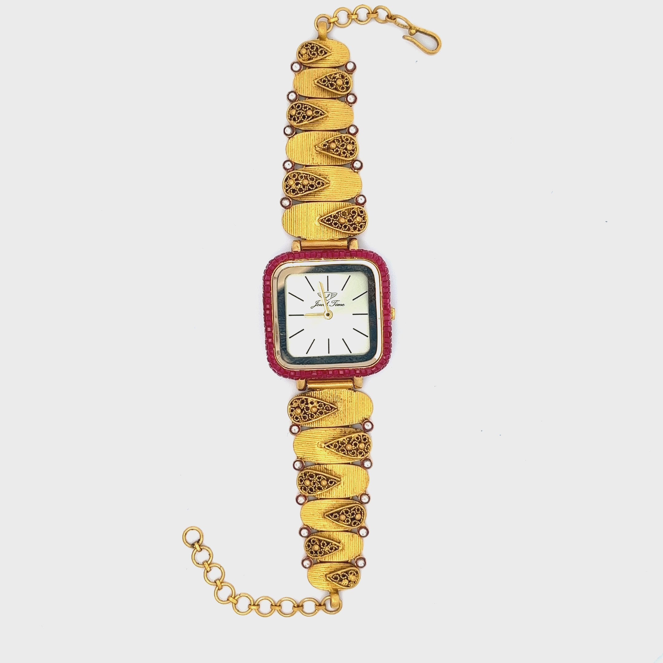 Latika Gold Watch