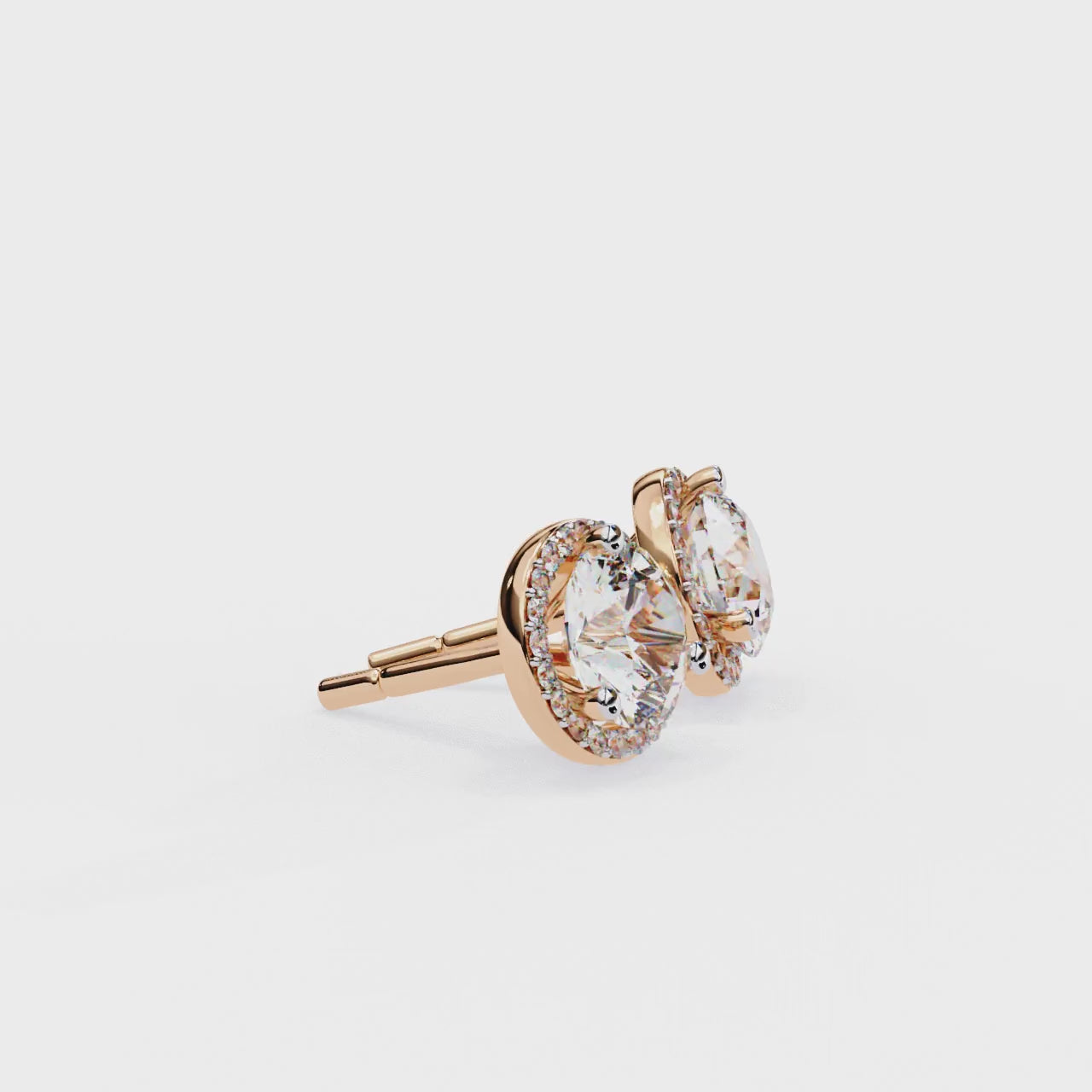 Ariel Solitaire Earring