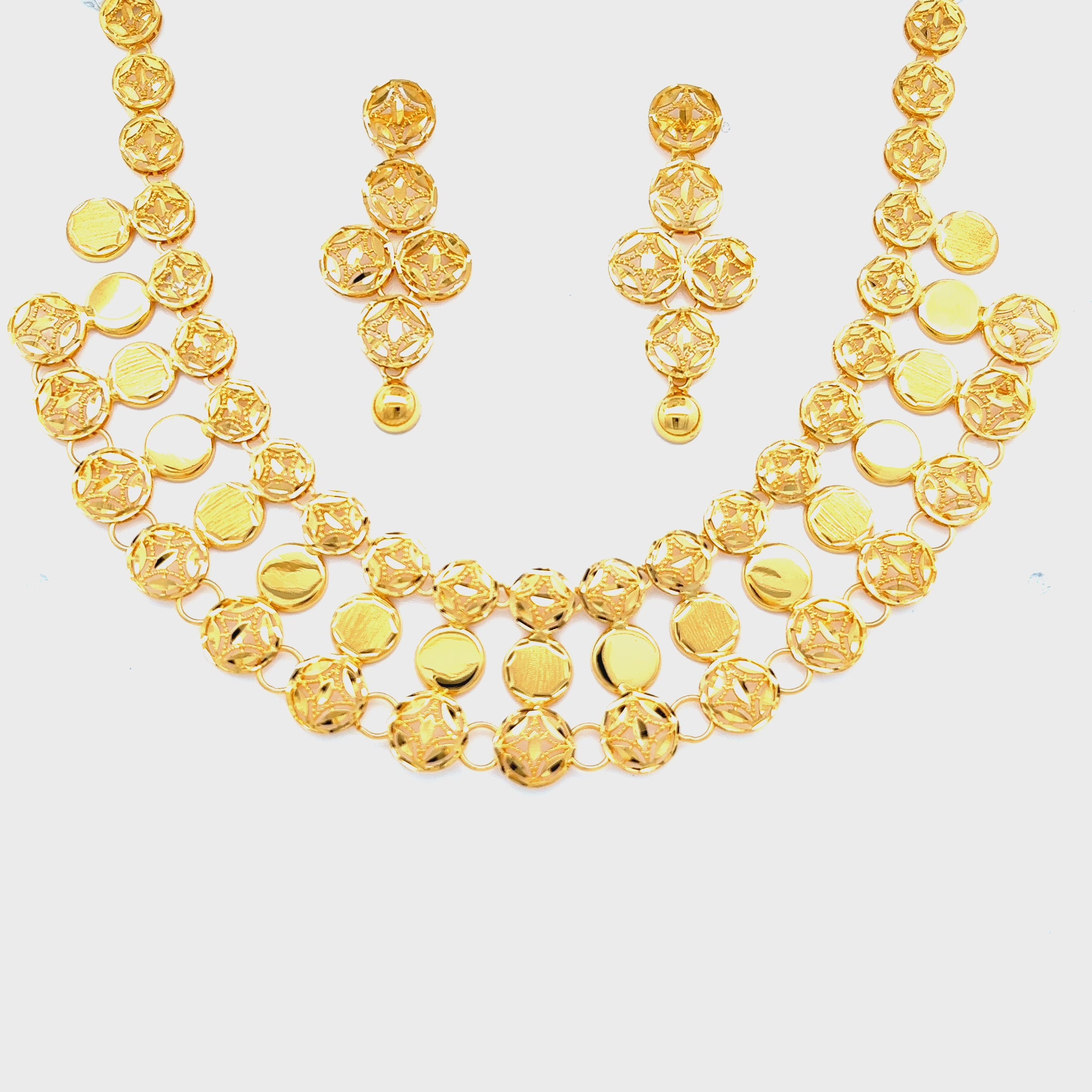 Priya Gold Necklace