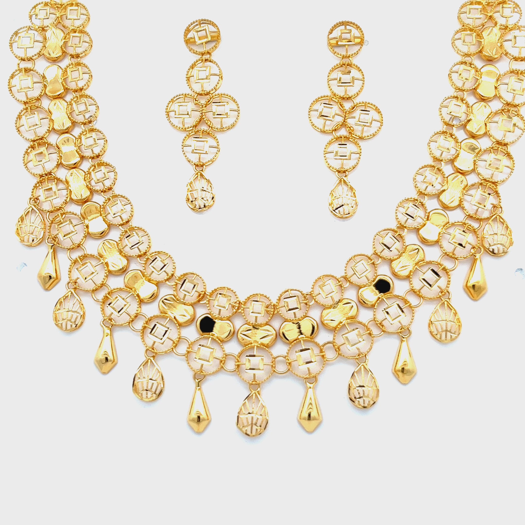 Srija Gold Necklace