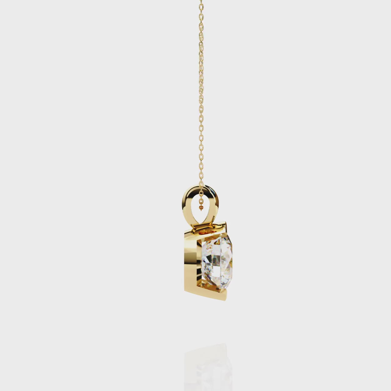 Aura Solitaire  Pendant